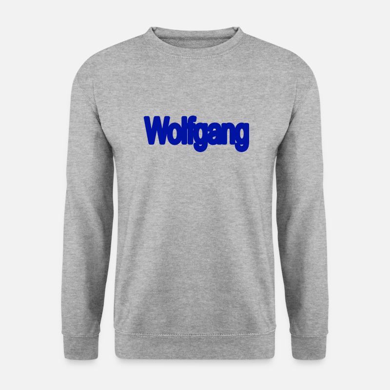 Wolfgang - Unisex Pullover - Weißgrau meliert