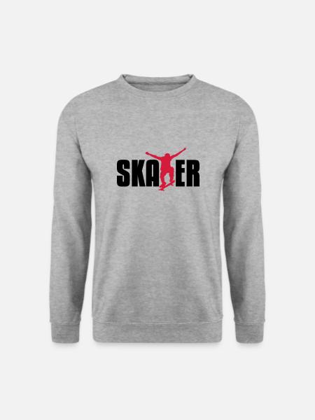 skater - Unisex Sweatshirt - salt & pepper