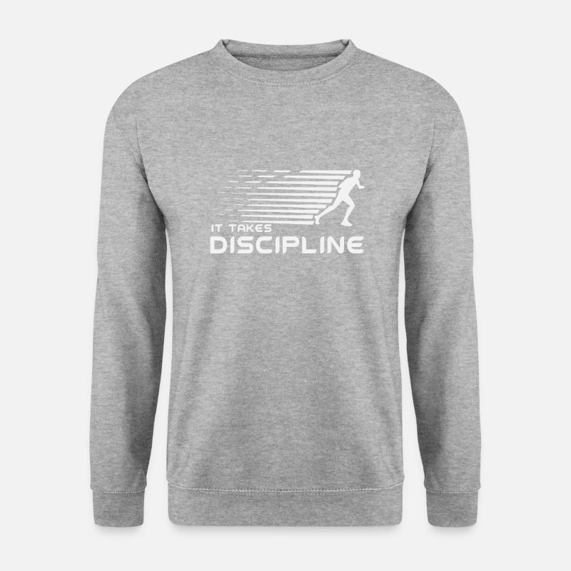 Marathon - Unisex Pullover - Weißgrau meliert