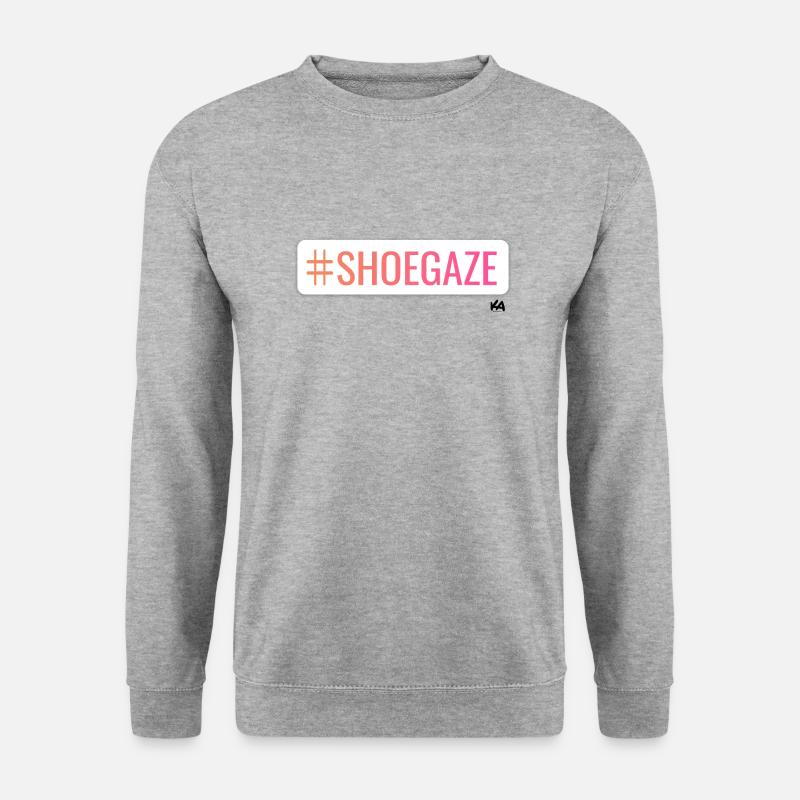 #shoegaze - Unisex Pullover - Weißgrau meliert