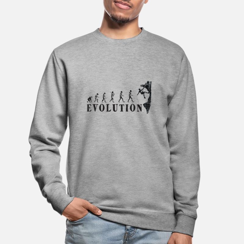 Evolution Klettern Unisex Pullover