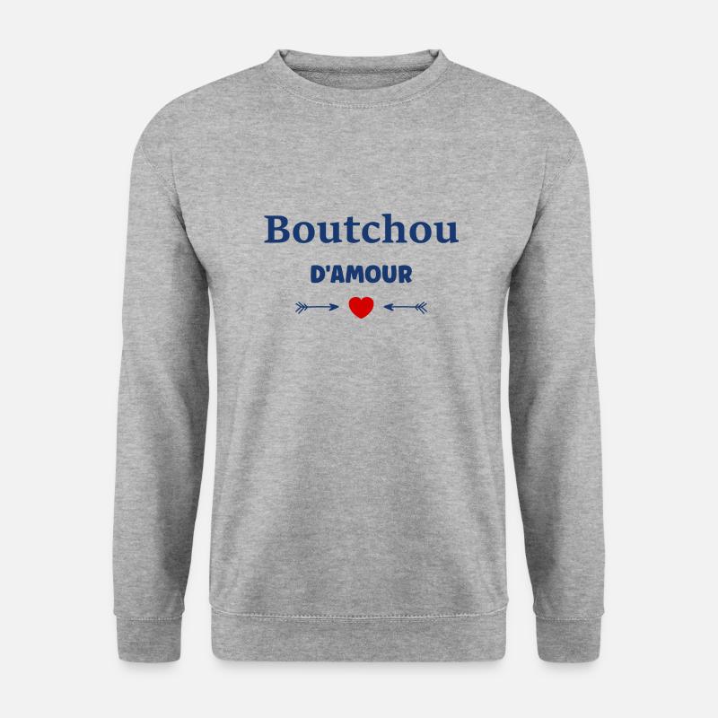 boutchou - Sweat-shirt Unisexe - gris chiné