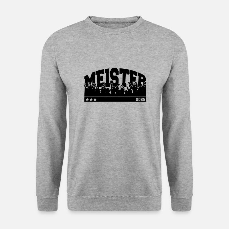 Meister 2025 - Unisex Pullover - Weißgrau meliert