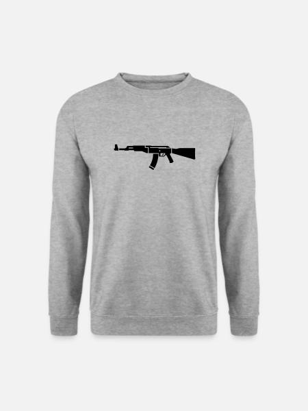 AK 47 - Unisex Sweatshirt - salt & pepper