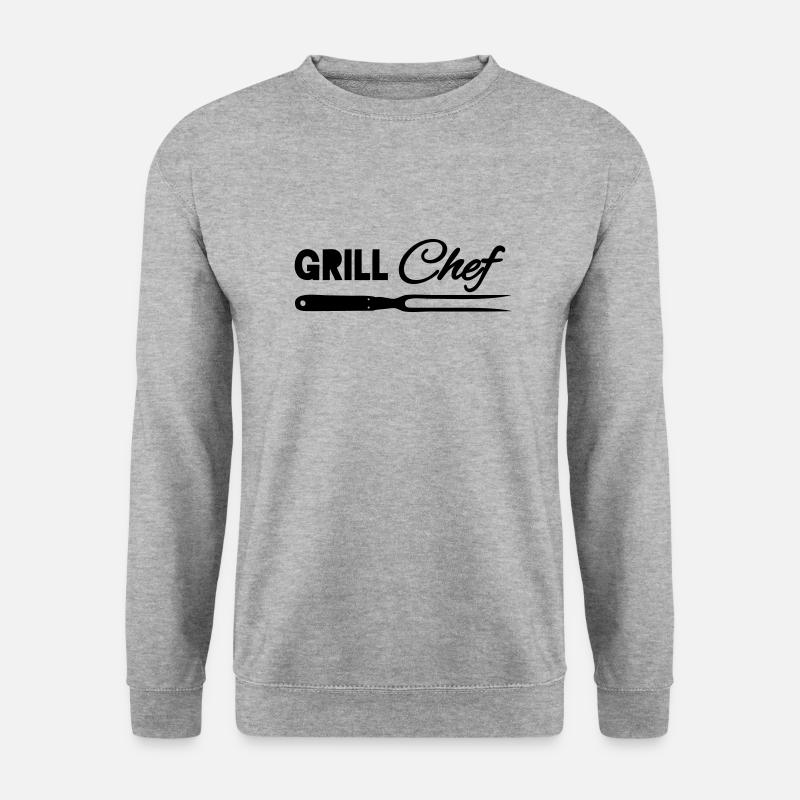 Grill chef - Unisex Sweatshirt - salt & pepper