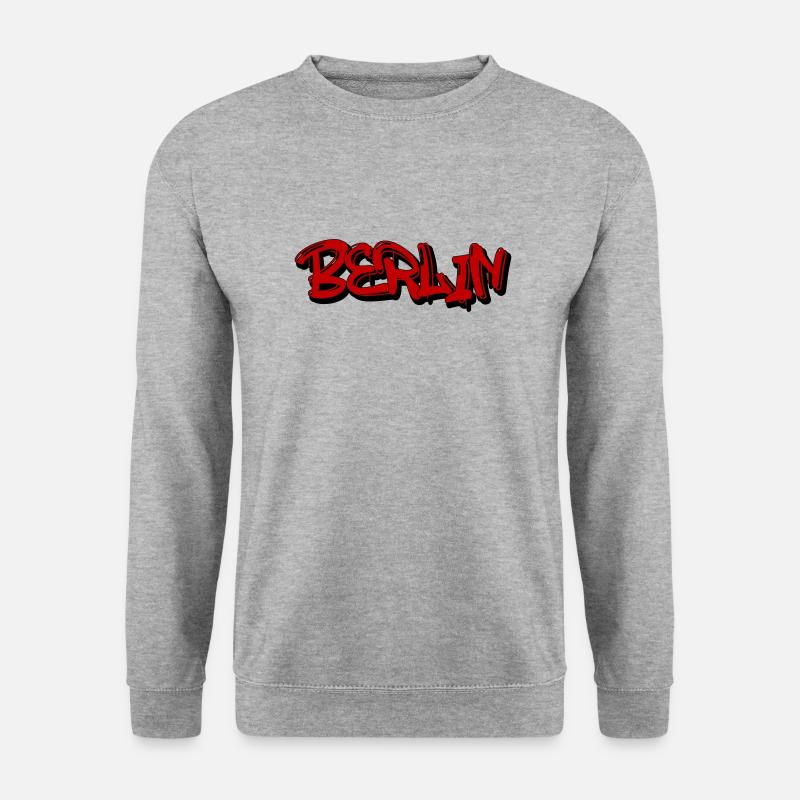 Berlin Graffiti Style - Unisex Sweatshirt - salt & pepper