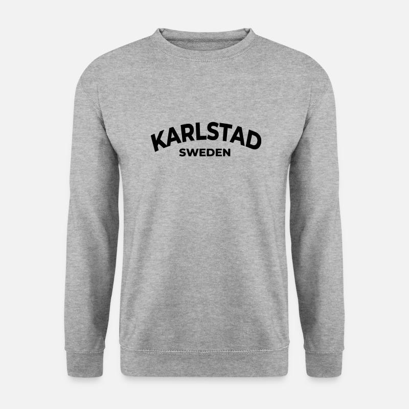 Karlstad - Unisex Pullover - Weißgrau meliert