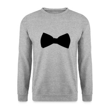 loop - Unisex Sweatshirt - salt & pepper - Front - Alina (178cm) & Michal (187cm)