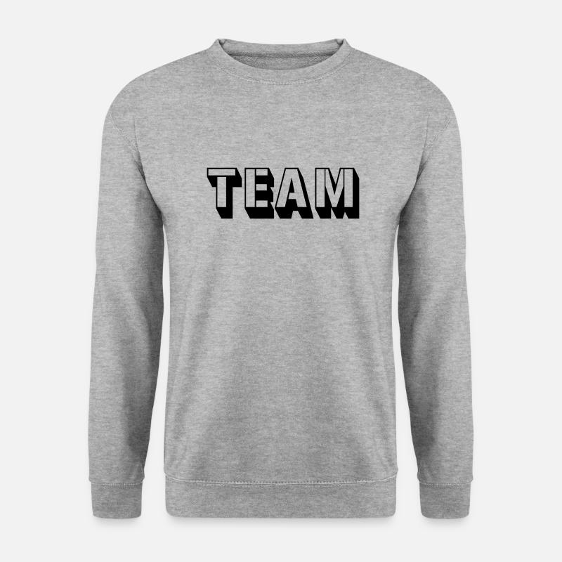 Équipe 1 - Sweat-shirt Unisexe - gris chiné