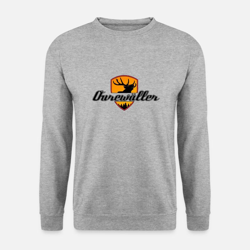 Ourewäller - Unisex Pullover - Weißgrau meliert
