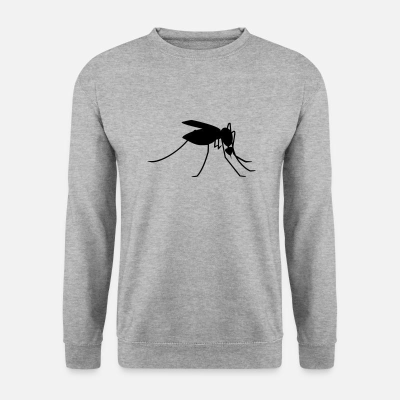 Schnake / gnat 1c - Unisex Sweatshirt - salt & pepper