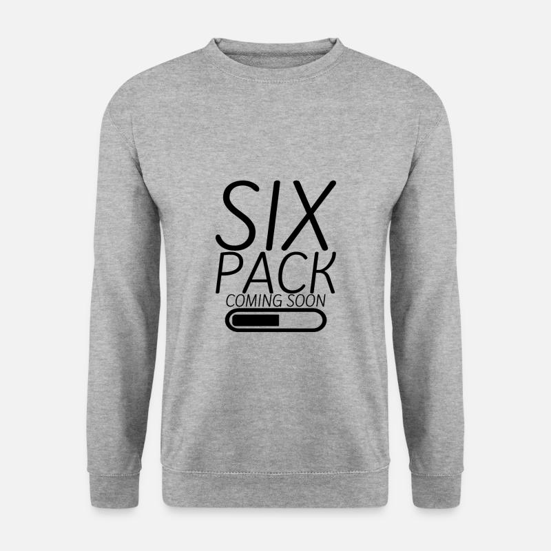 Six Pack Coming Soon 15 - Unisex Sweatshirt - salt & pepper