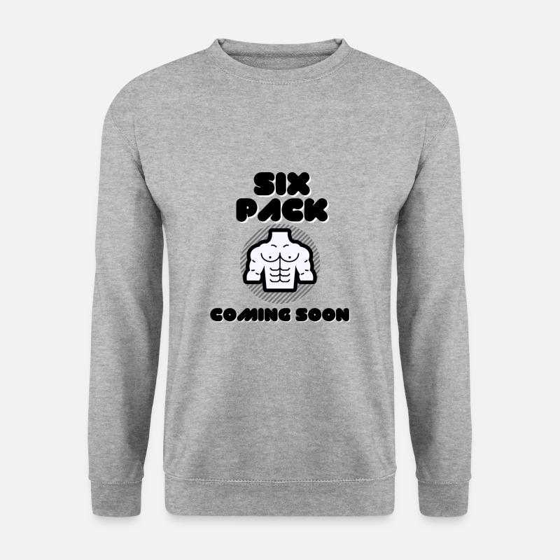 Six Pack Coming Soon 36 - Unisex Sweatshirt - salt & pepper