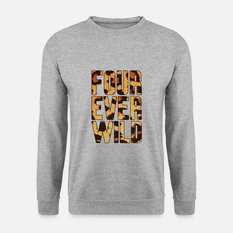 Four Ever Wild 27 - Unisex Sweatshirt - salt & pepper