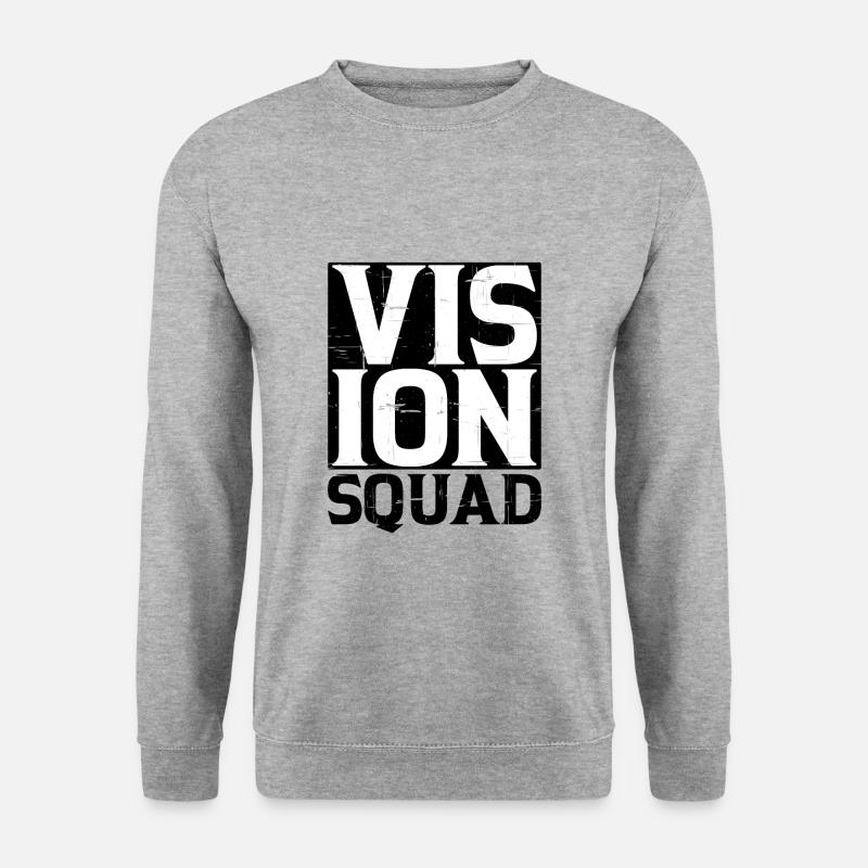 Vision Squad 4 - Unisex Pullover - Weißgrau meliert