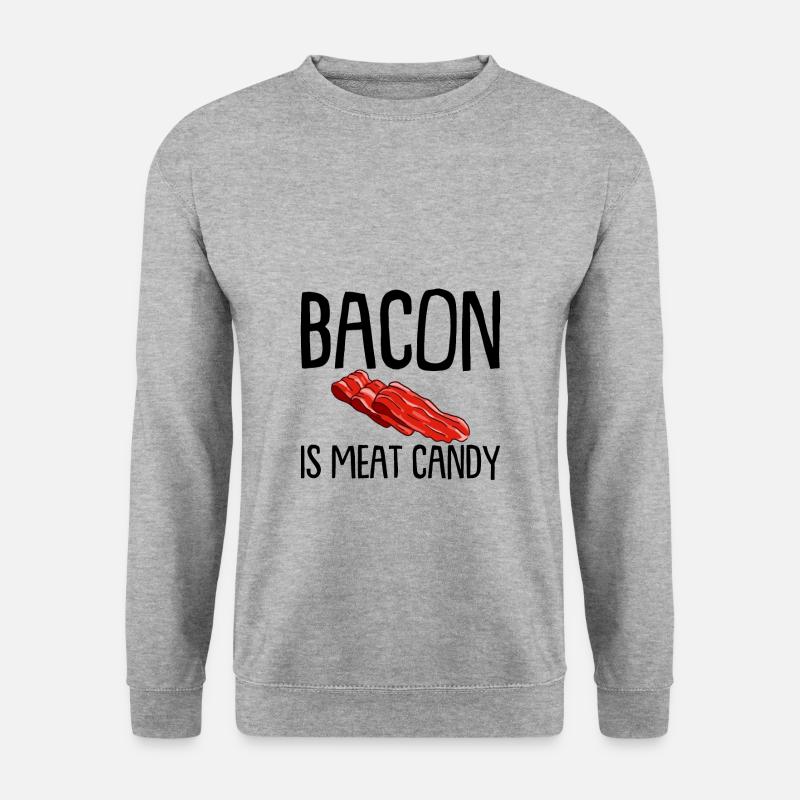 Bacon Is Meat Candy - Unisex Sweatshirt - salt & pepper