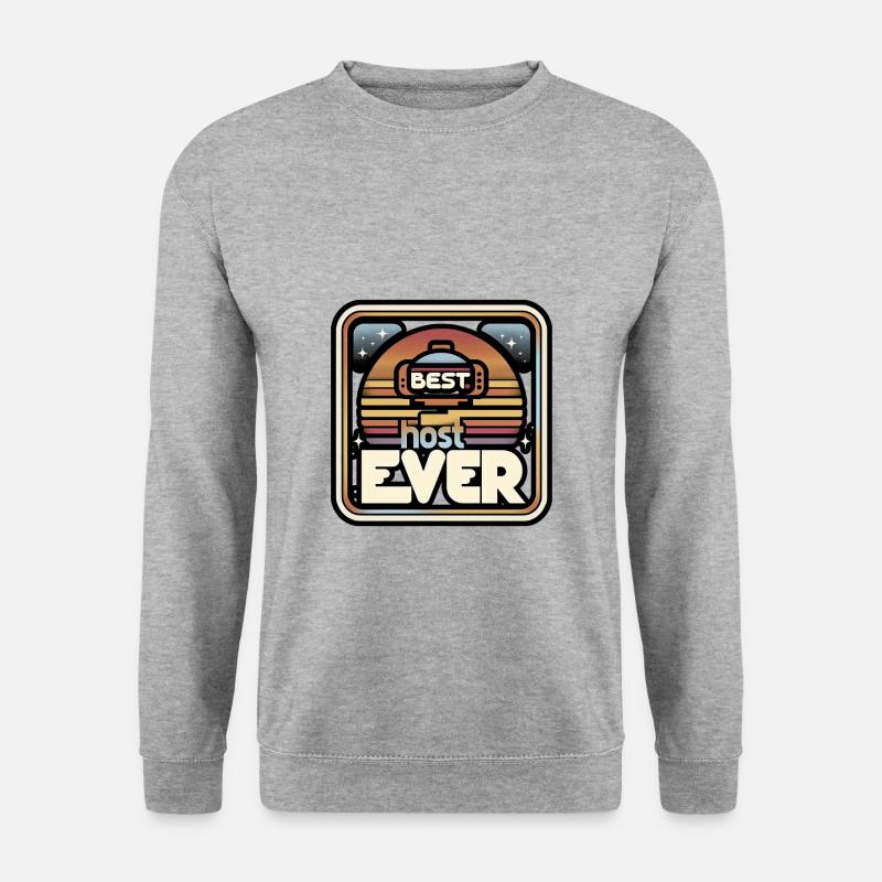 Best Host Ever 25 - Unisex Sweatshirt - salt & pepper
