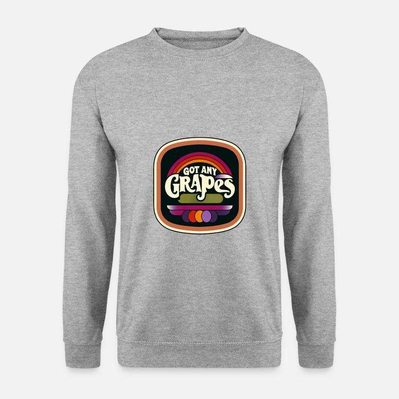 Got Any Grapes 6 - Unisex Pullover - Weißgrau meliert