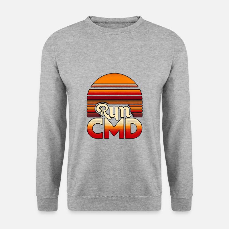 Exécuter Cmd 44 - Sweat-shirt Unisexe - gris chiné