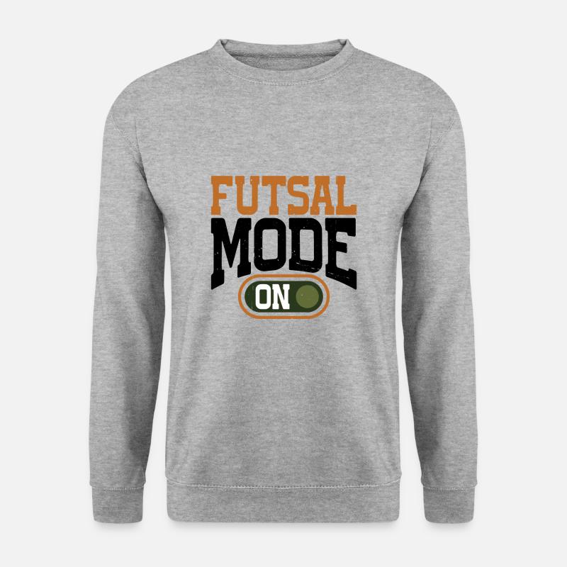 Futsal Mode On 13 - Unisex Sweatshirt - salt & pepper