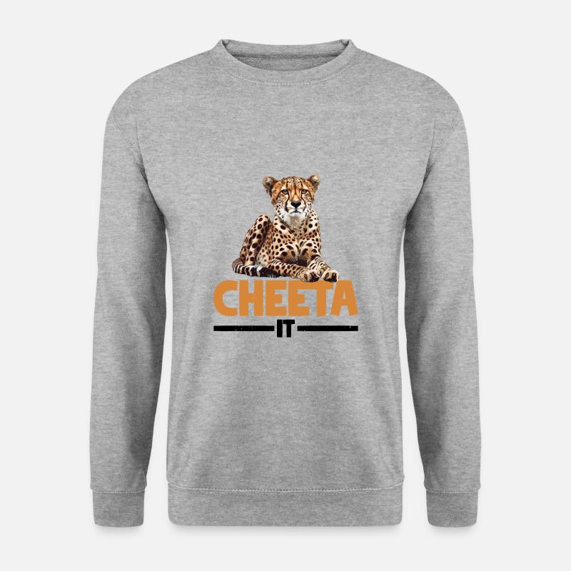 Cheeta It 2 - Unisex Sweatshirt - salt & pepper