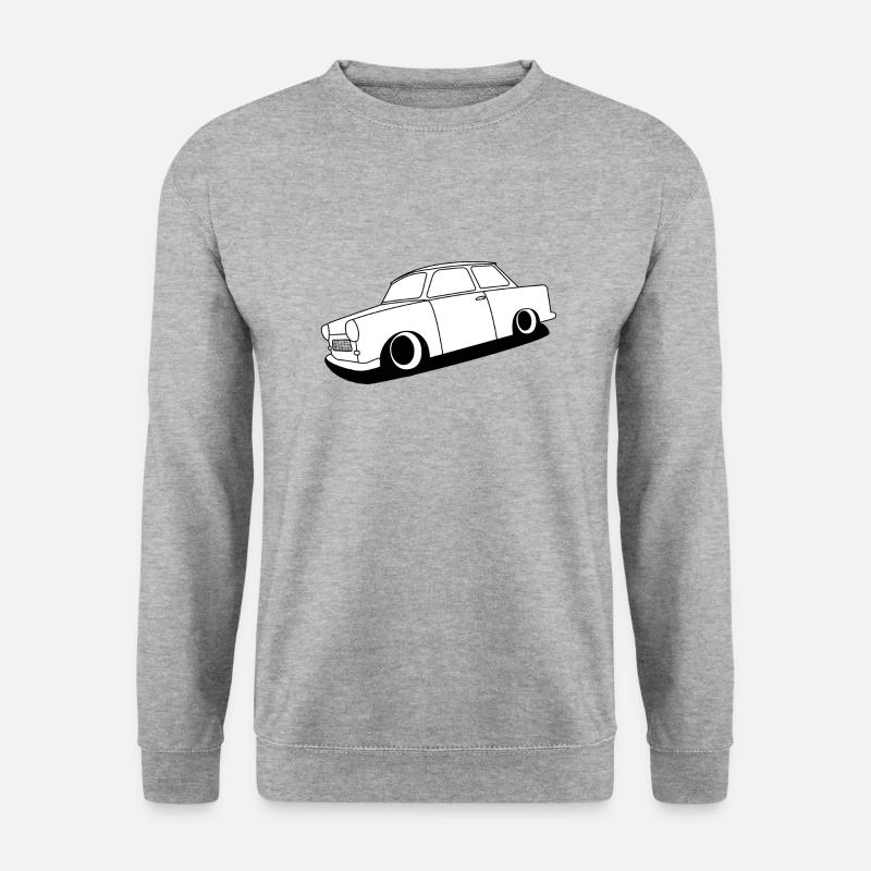 Trabant 601 - Unisex Pullover - Weißgrau meliert