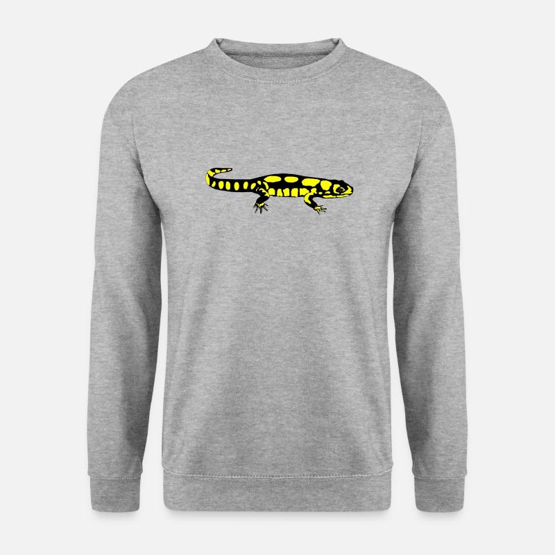 Salamander - Unisex Pullover - Weißgrau meliert