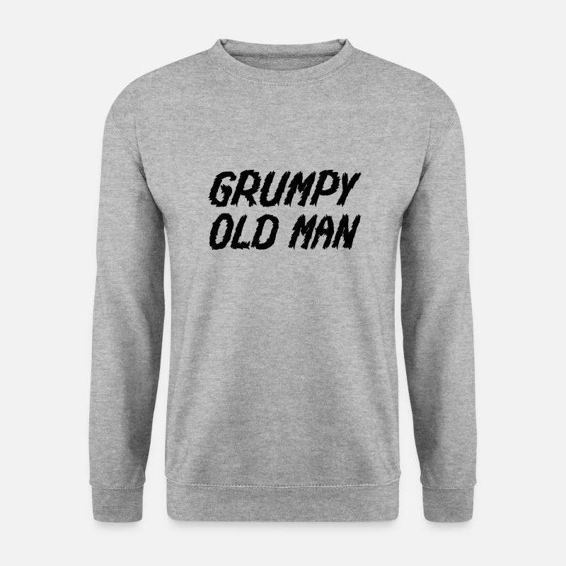 GRUMPY OLD MAN - Unisex Sweatshirt - salt & pepper