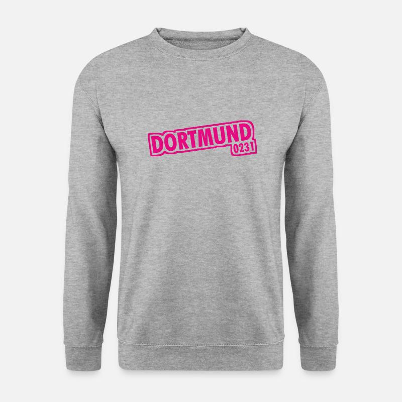 Dortmund - 0231 - Area Code - Unisex Sweatshirt - salt & pepper