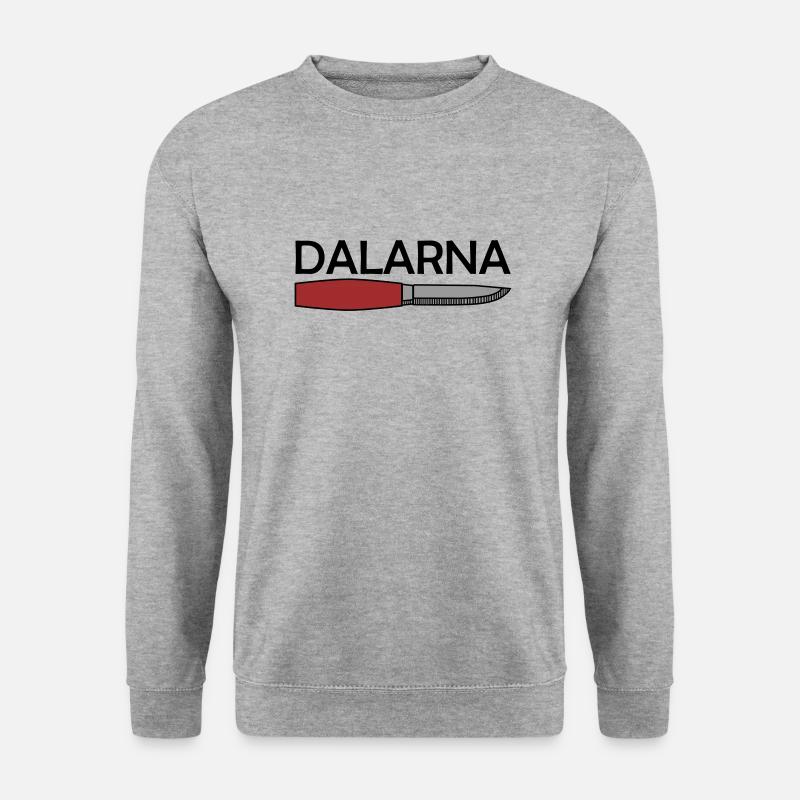 Dalarna - Unisex Pullover - Weißgrau meliert
