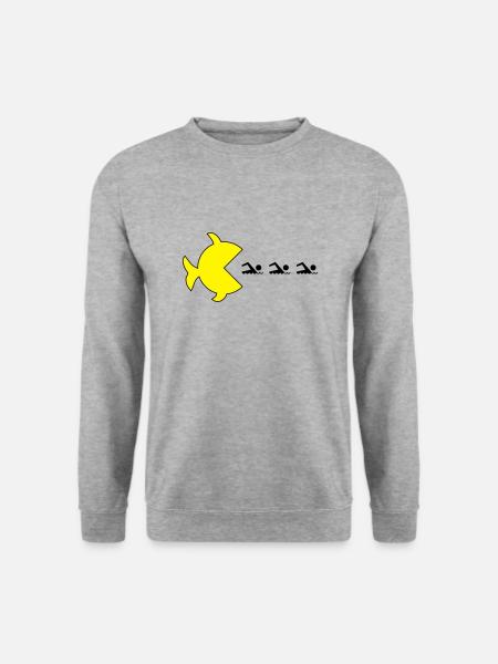 Fischman - Unisex Sweatshirt - salt & pepper