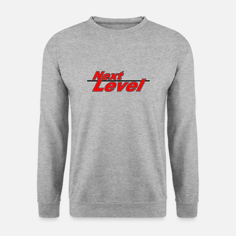 NextLevel - Unisex Pullover - Weißgrau meliert