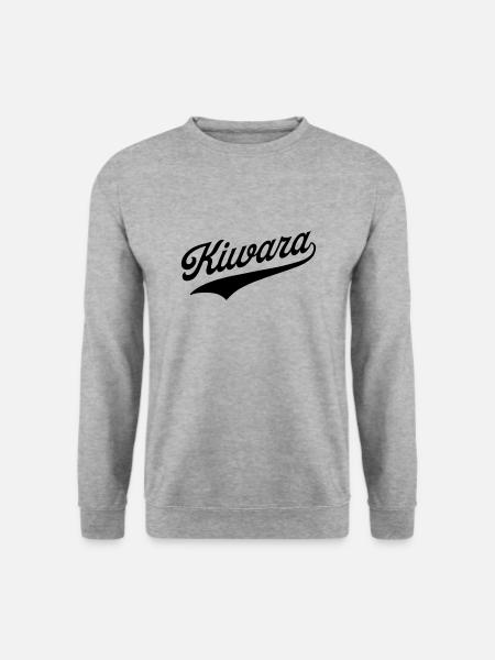 Kiwara Polizei auf Wienerisch - Unisex Pullover - Weißgrau meliert