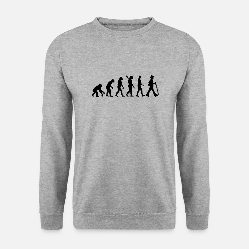 Evolution Carpenter - Unisex Sweatshirt - salt & pepper
