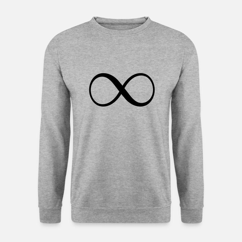 Infinity - Unisex Sweatshirt - salt & pepper