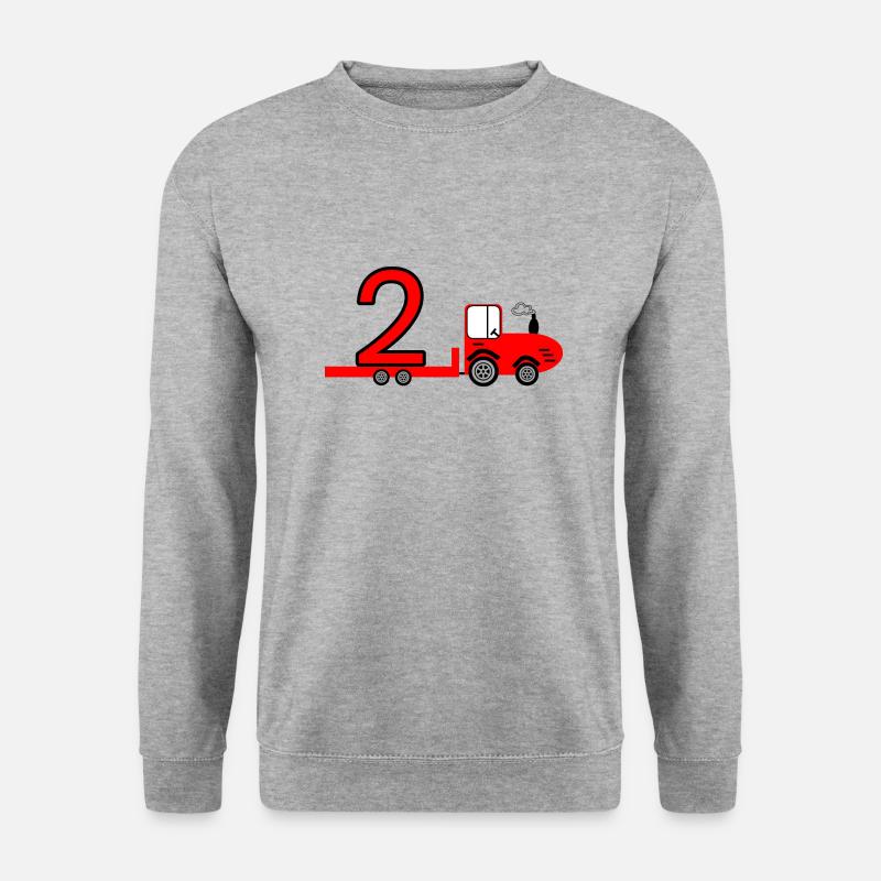 Tractor - Unisex Sweatshirt - salt & pepper