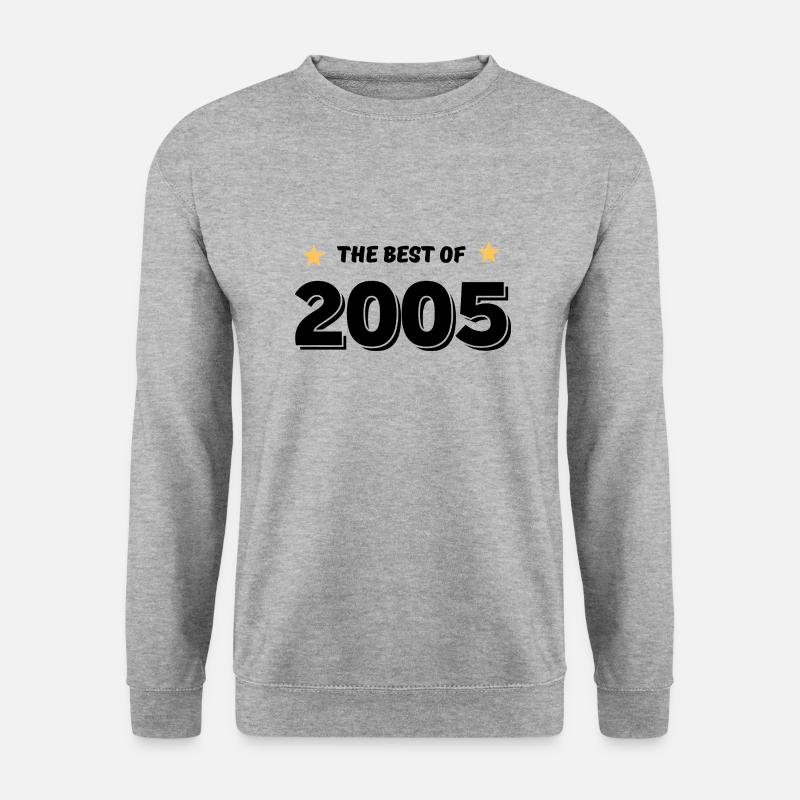 Das Beste aus 2005 - Unisex Pullover - Weißgrau meliert