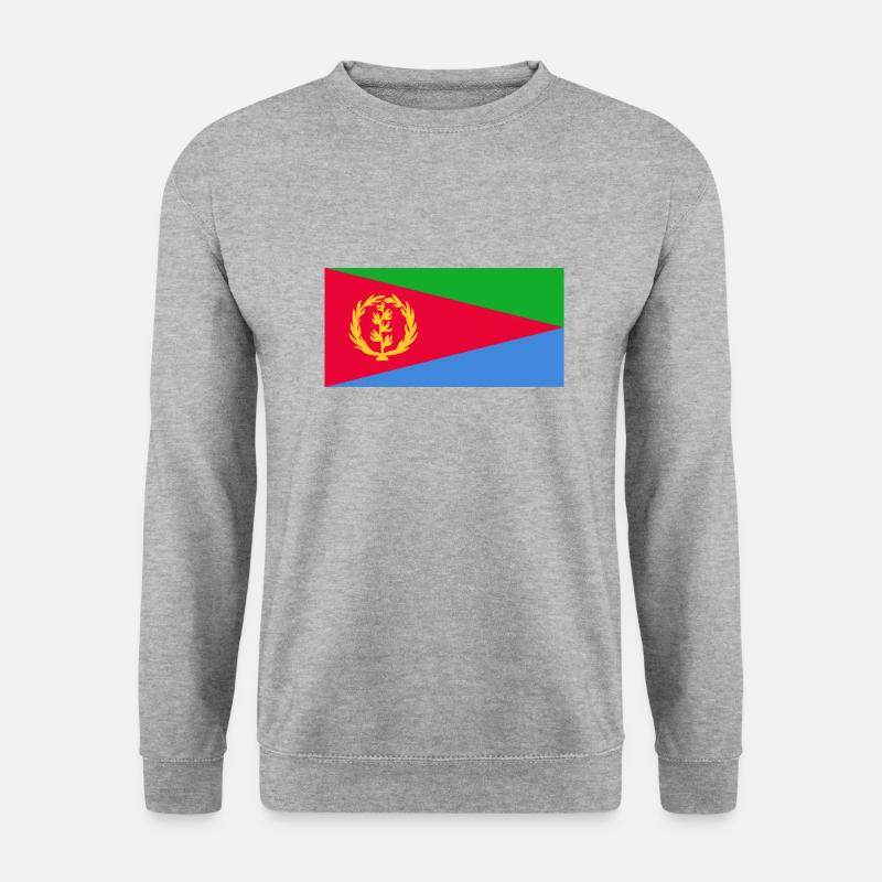 Eritrea Flag - Unisex Sweatshirt - salt & pepper