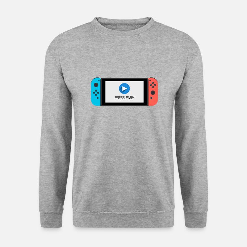 switch - Unisex Sweatshirt - salt & pepper