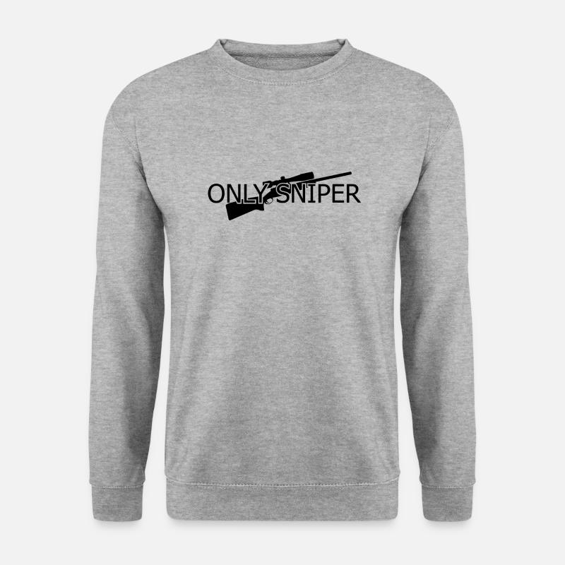 Game Gaming PC - Unisex Pullover - Weißgrau meliert