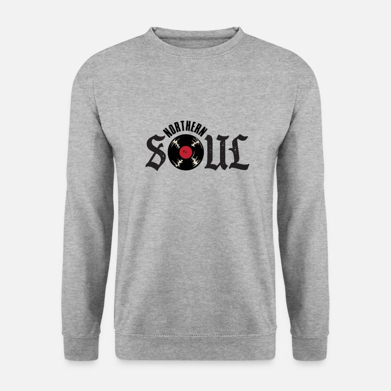 Northern Soul - Unisex Pullover - Weißgrau meliert