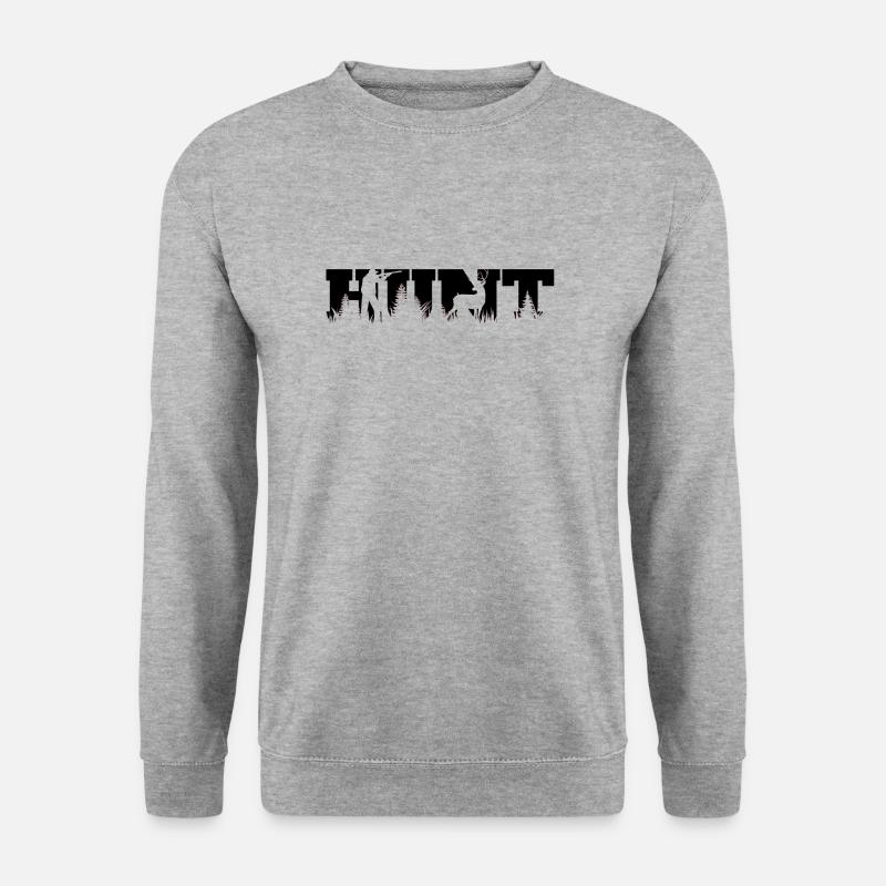 Hunter - Nature Gift Idea - Unisex Sweatshirt - salt & pepper