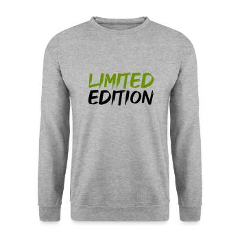 limited edition - Unisex Sweatshirt - salt & pepper - Front - Alina (178cm) & Michal (187cm)
