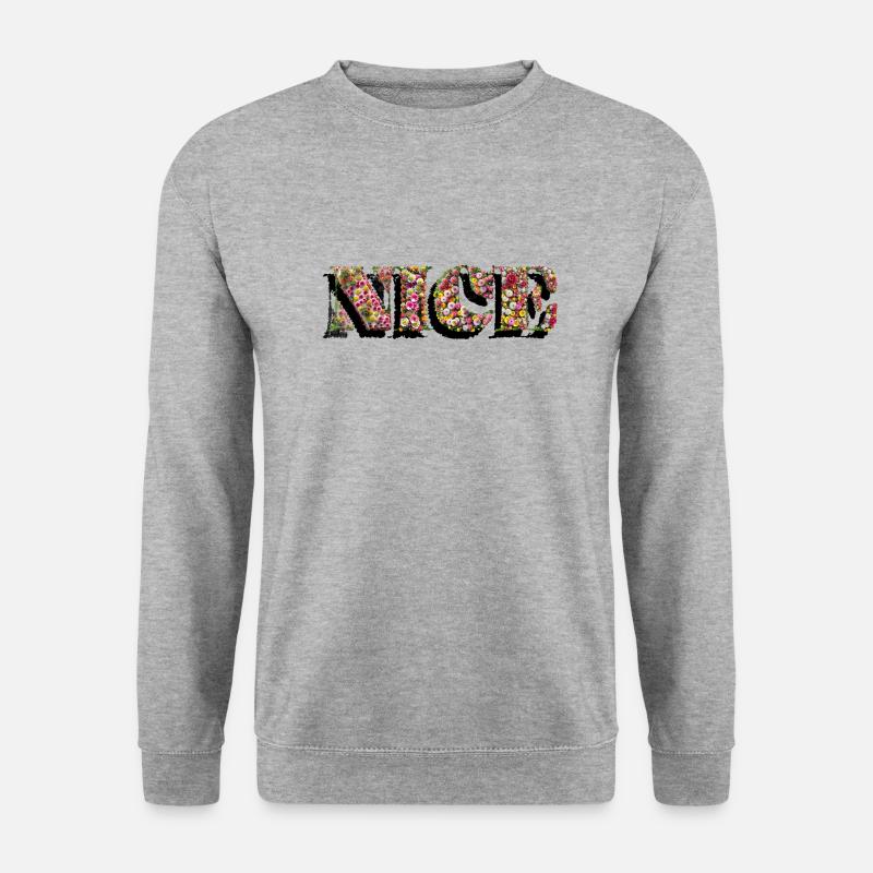 Nice - Unisex Sweatshirt - salt & pepper