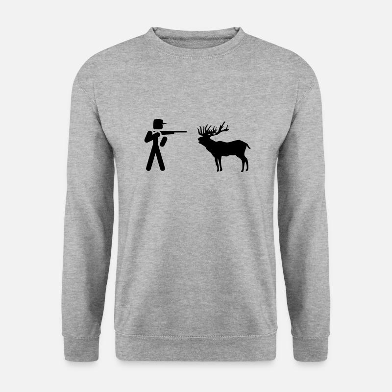 Hunter Wild - Unisex Sweatshirt - salt & pepper