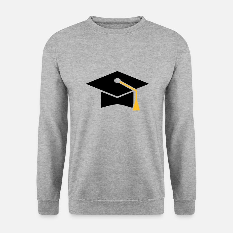 Doctor's hat - Unisex Sweatshirt - salt & pepper