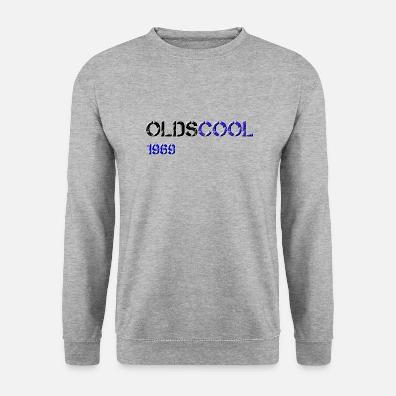 1969 olds cool - Unisex Pullover - Weißgrau meliert