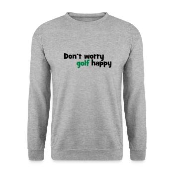 Gulf - Unisex Sweatshirt - salt & pepper - Front - Alina (178cm) & Michal (187cm)