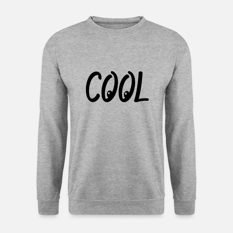 Cool funny - Unisex Pullover - Weißgrau meliert