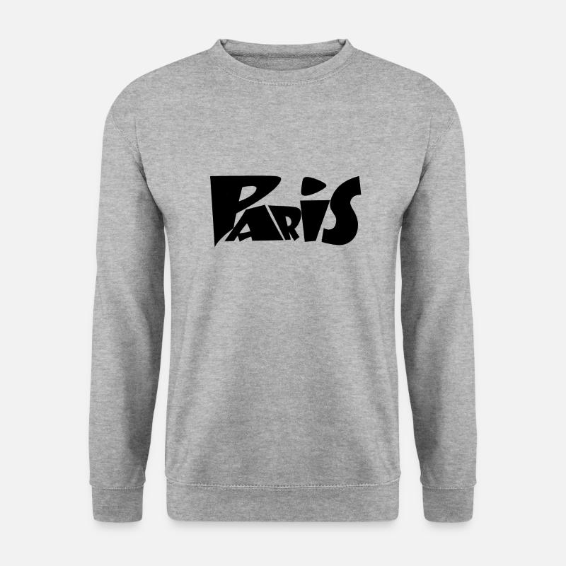 Pariser Formulare - Unisex Pullover - Weißgrau meliert